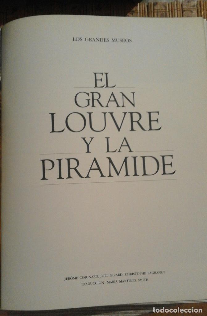 Libros de segunda mano: El gran Louvre y la Pir&aacute;mide - Los grandes museos - V.V.A.A: - Foto 3