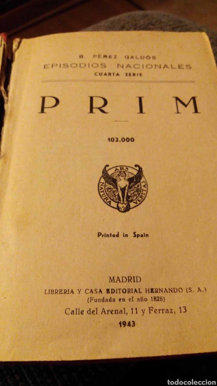 Libros de segunda mano: Perez Galdos, episodios nacionales 1943 - Foto 1