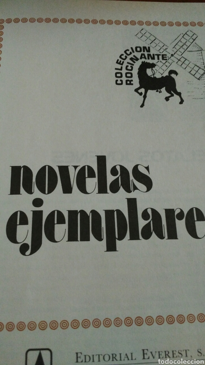 Libros de segunda mano: Novelas Ejemplares, editorial Everest 1981 - Foto 3