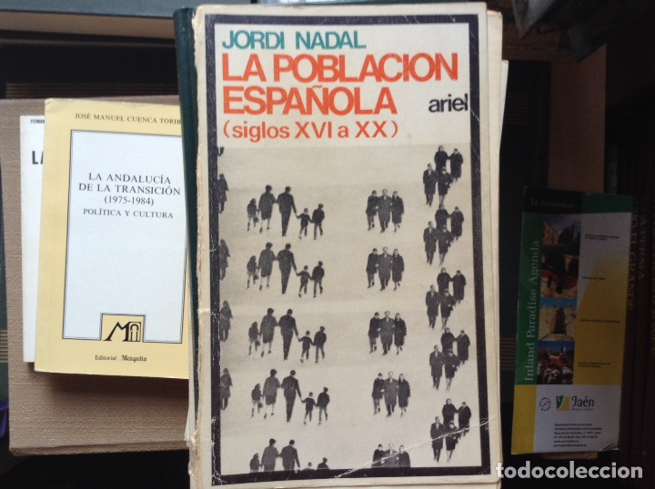 Libros de segunda mano: La,poblaci&oacute;n espa&ntilde;ola . Jordi Nadal - Foto 1