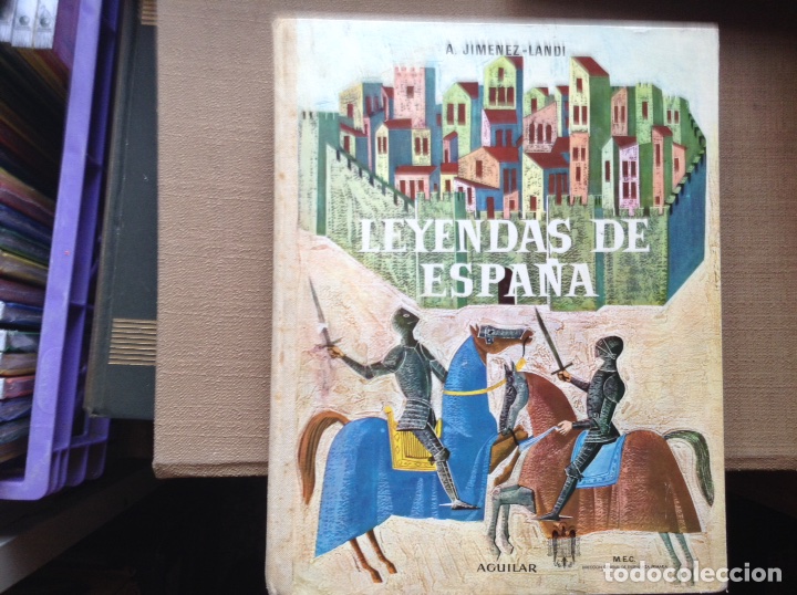 Libros de segunda mano: Leyendas de Espa&ntilde;a. A. Jim&eacute;nez Landi - Foto 1