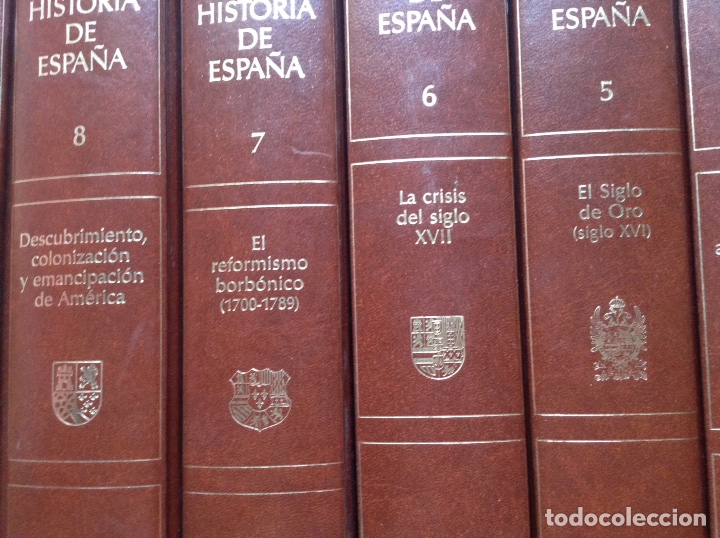 Libros de segunda mano: Historia de Espa&ntilde;a. Planeta. 12 tomos - Foto 2