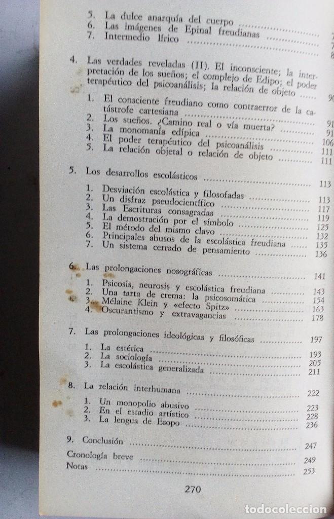 Libros de segunda mano: LA ESCOLASTICA FREUDIANA - P DEBRAY - RITZEN - Foto 5