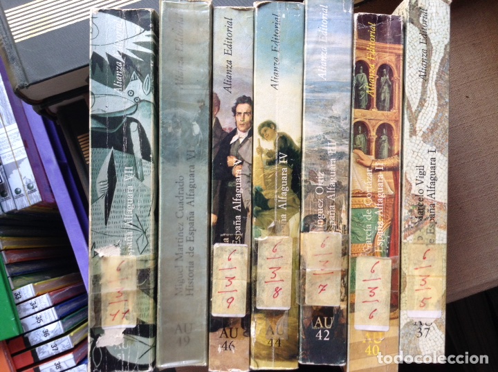 Libros de segunda mano: Historia de Espa&ntilde;a Alfaguara. Siete tomos - Foto 1