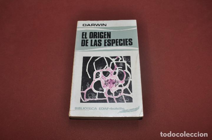 Libros de segunda mano: el origen de las especies - darwin - biblioteca edaf bolsillo - CIB - Foto 1