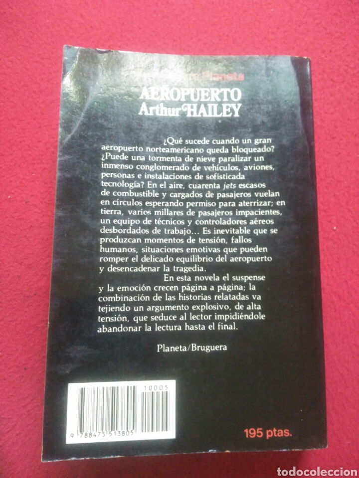 Libros de segunda mano: Aeropuerto .Arthur Hailey. Editorial Planeta - Foto 2