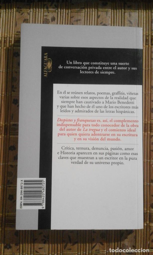 Libros de segunda mano: Despistes y franquezas - Mario Benedetti - Foto 2