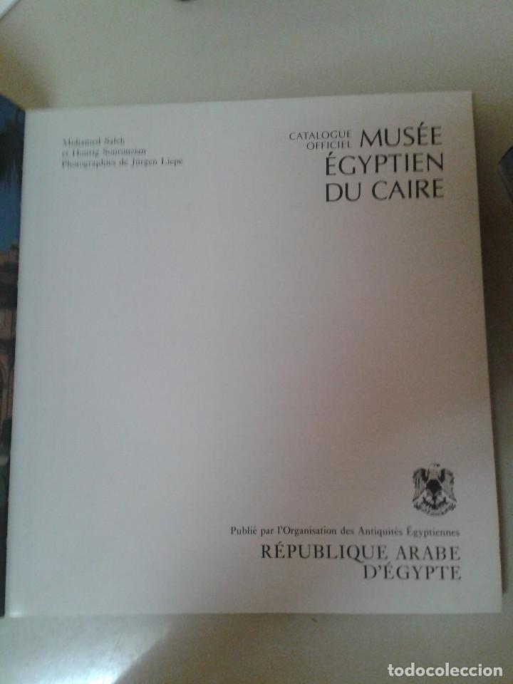 Libros de segunda mano: CATALOGUE OFFICIEL MUS&Eacute;E EGYPTIEN DU CAIRO. - Foto 2