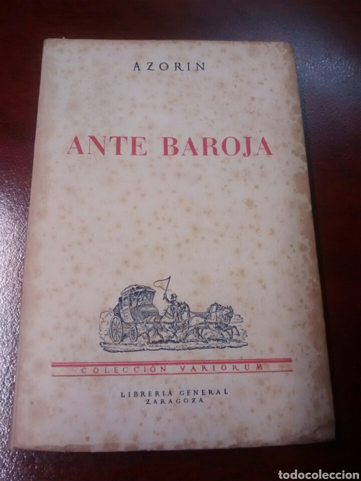 Libros de segunda mano: Ante Baroja - Azor&iacute;n - 1946 - Foto 1