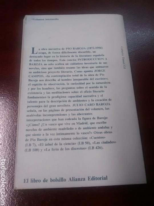 Libros de segunda mano: Introducci&oacute;n a P&iacute;o Baroja - Jorge Campos - 1981 - Foto 2