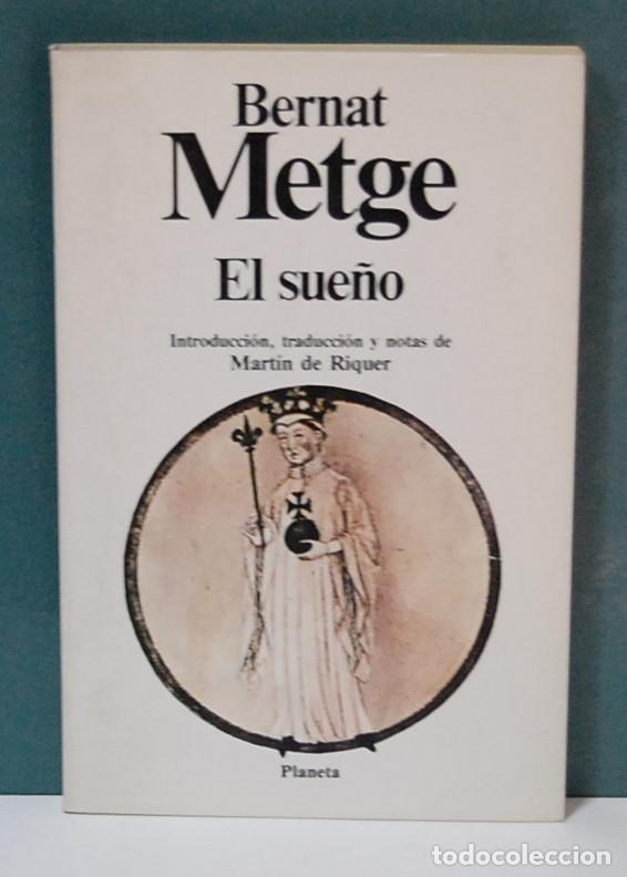 Libros de segunda mano: El sue&ntilde;o. Bernat Metge - Foto 1