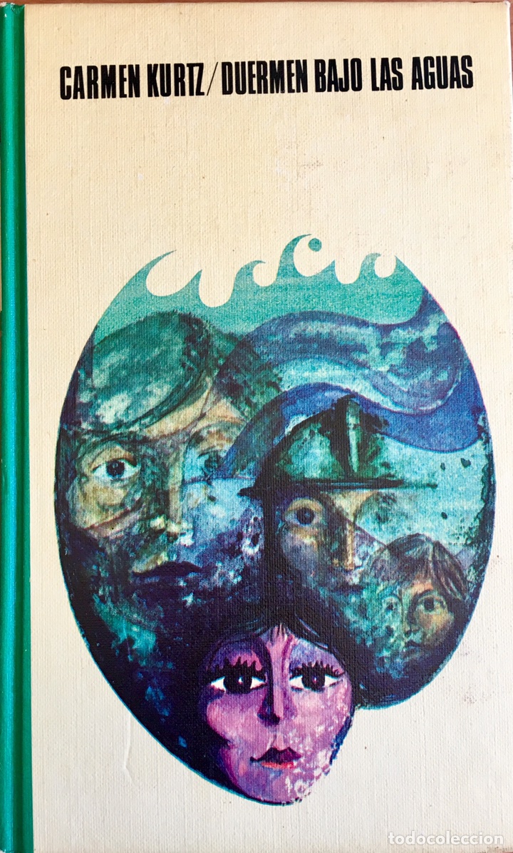 Libros de segunda mano: Duermen bajo las aguas. Carmen Kurtz - Foto 1