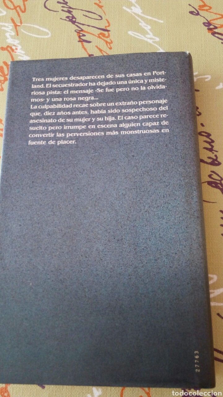 Libros de segunda mano: Libro Rosas negras. Philips M. Margolin. C&iacute;rculo de lectores - Foto 2
