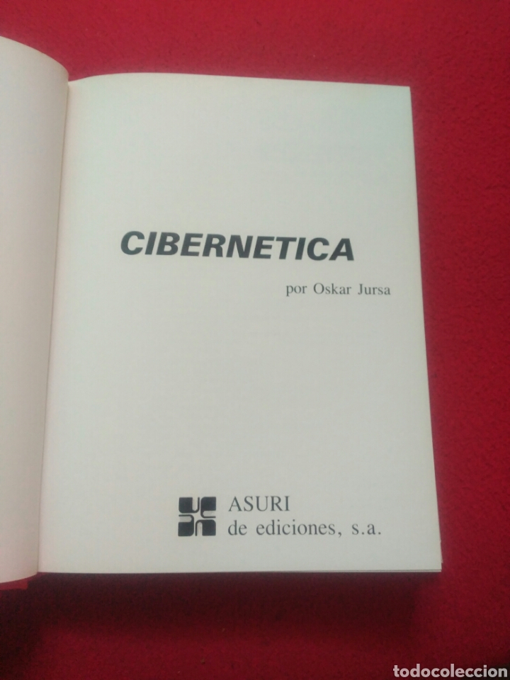 Libros de segunda mano: Cibern&eacute;tica. &Oacute;skar Jursa. Galaxia - Foto 3