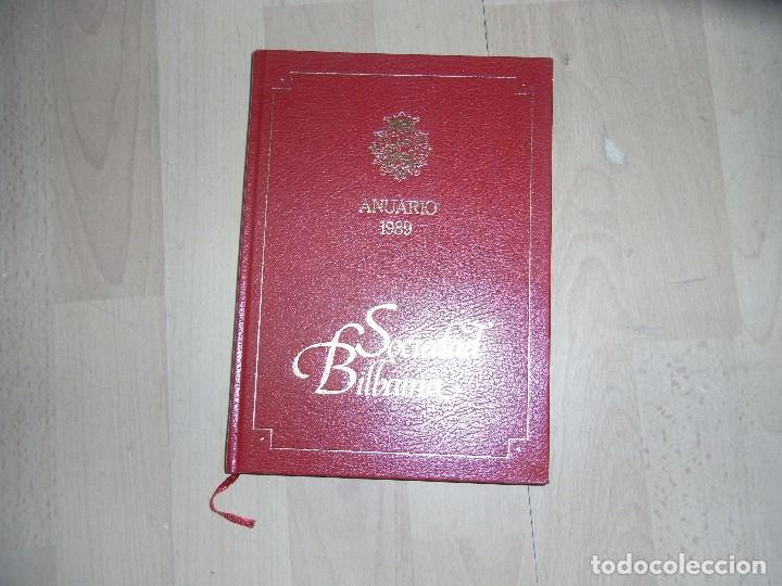 Libros de segunda mano: Sociedad Bilbaina, Anuario, 1989 - Foto 1