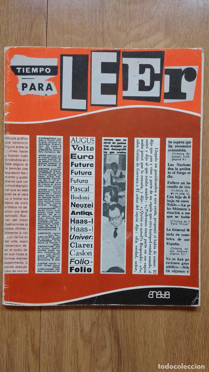 Libros de segunda mano: LIBRO TIEMPO PARA LEER DE ANAYA - Foto 2