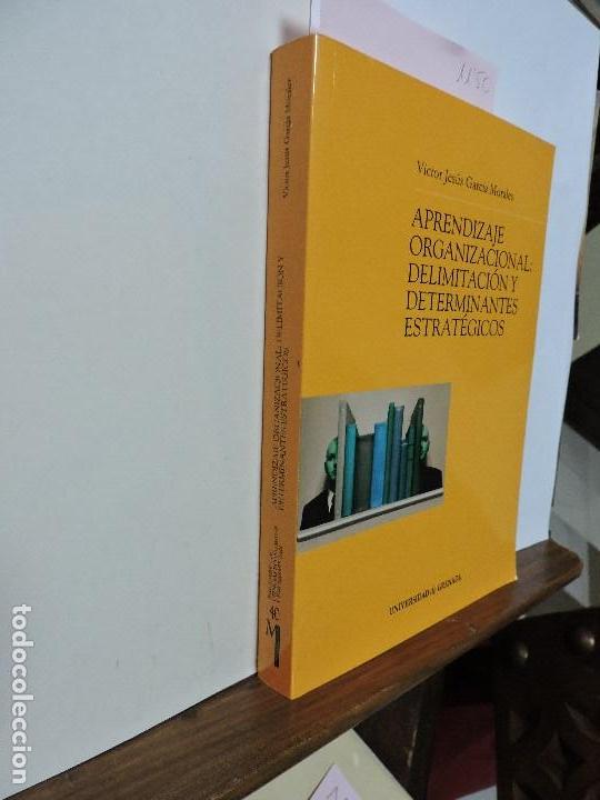 Second hand books: Aprendizaje organizacional: delimitaci&oacute;n y determinantes estrat&eacute;gicos. GARC&Iacute;A MORALES, V&iacute;ctor Jes&uacute;s