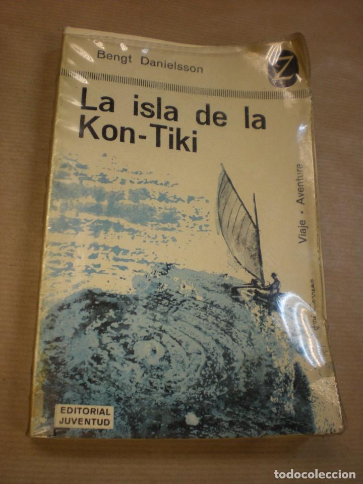 Libros de segunda mano: la isla de la kon-tiki de Bengt Danielsson. Editorial juventud - Foto 1