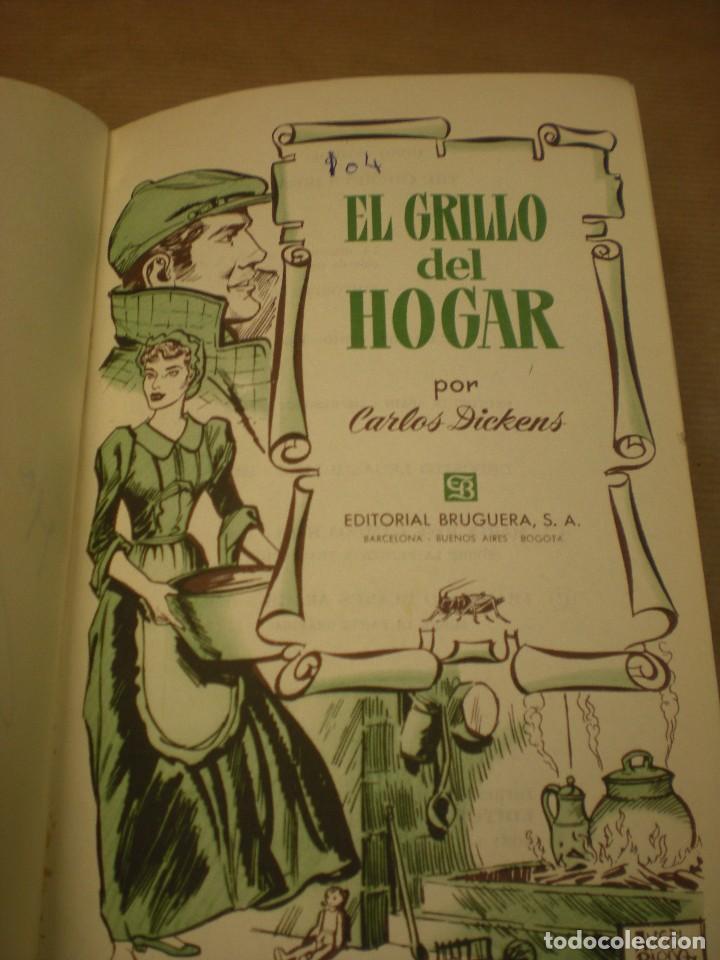 Libros de segunda mano: El grillo del hogar. Carlos dickens 2&ordm; edici&oacute;n 1964 - Foto 2