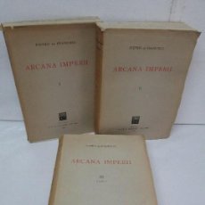 Libros de segunda mano: PIETRO DE FRANCISCI. ARCANA IMPERII. TOMO I-II-III. MILANO. DOTT. A. GUIFFRE EDITORE 1947/48. 