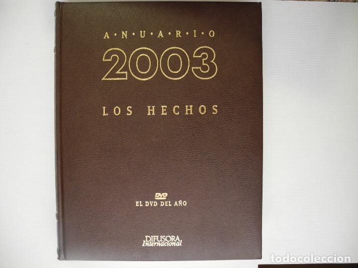 Libros de segunda mano: Anuario 2003. Los hechos. Difusora intrnacional. Sin DVD - Foto 1