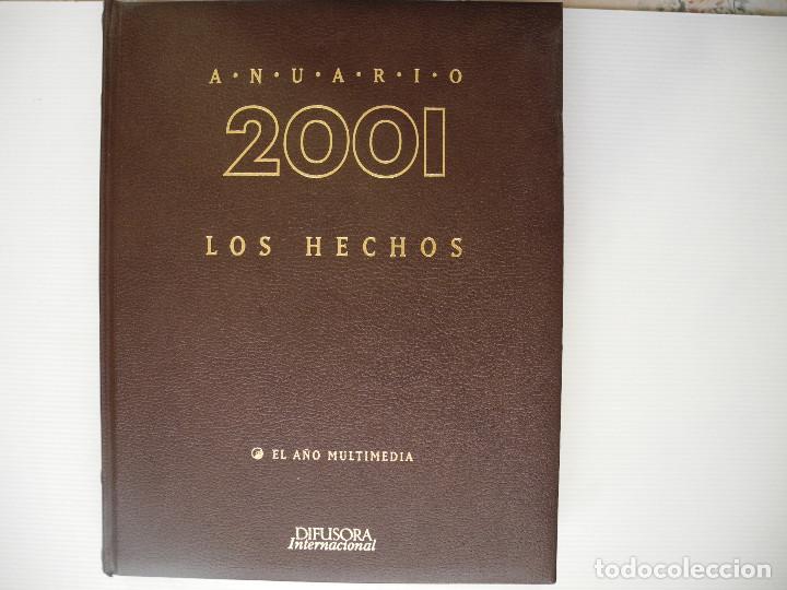 Libros de segunda mano: Anuario 2001. Los hechos. Difusora intrnacional. Sin DVD - Foto 1