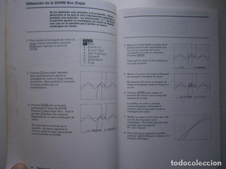 Libros de segunda mano: TEXAS INSTRUMENTS TI 81 LIBRO GUIA 1991 CALCULADORA EC - Foto 18