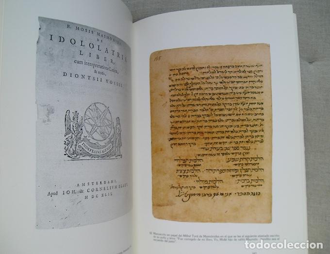 Libros de segunda mano: Maim&oacute;nides y su &eacute;poca. Libro-cat&aacute;logo de la exposici&oacute;n en C&oacute;rdoba, 1986 - Foto 2