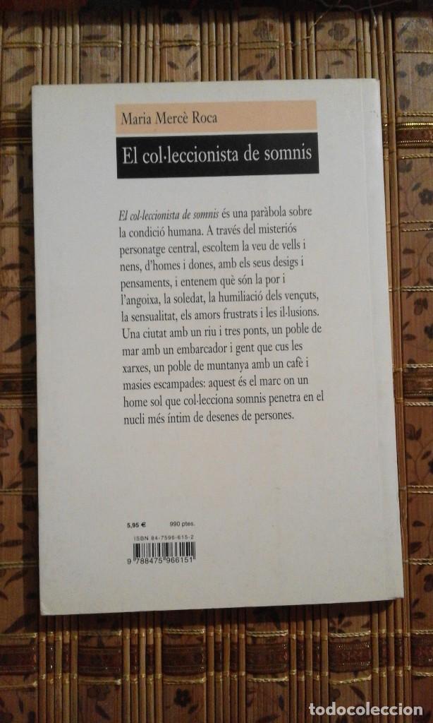 Libros de segunda mano: El col&middot;leccionista de somnis - Maria Merc&egrave; Roca - Foto 2