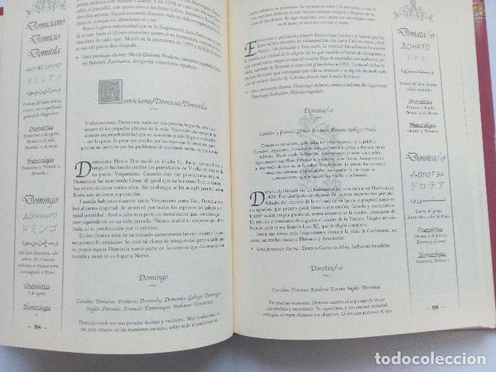 Libros de segunda mano: EL LIBRO DE LOS NOMBRES   LUIS TOM&Aacute;S MELGAR VALERO.  Libsa   ILUSTRADO - Foto 5