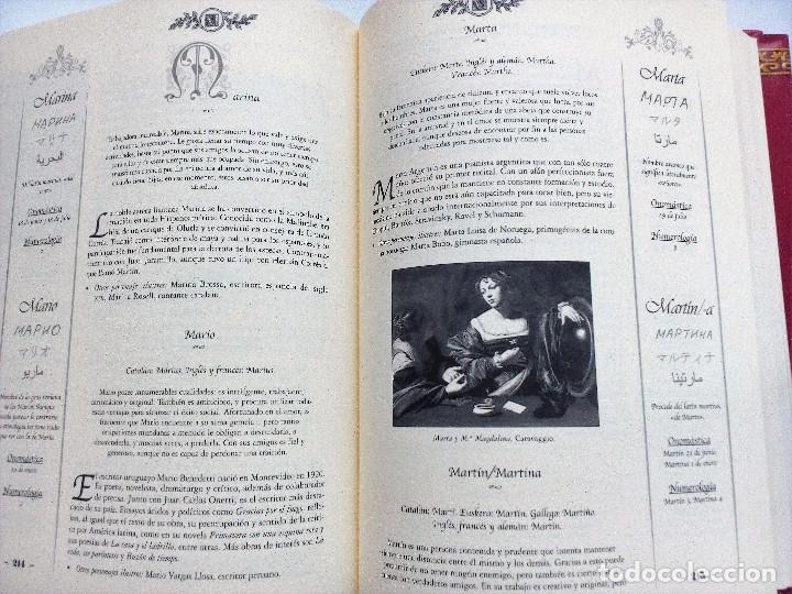 Libros de segunda mano: EL LIBRO DE LOS NOMBRES   LUIS TOM&Aacute;S MELGAR VALERO.  Libsa   ILUSTRADO - Foto 7