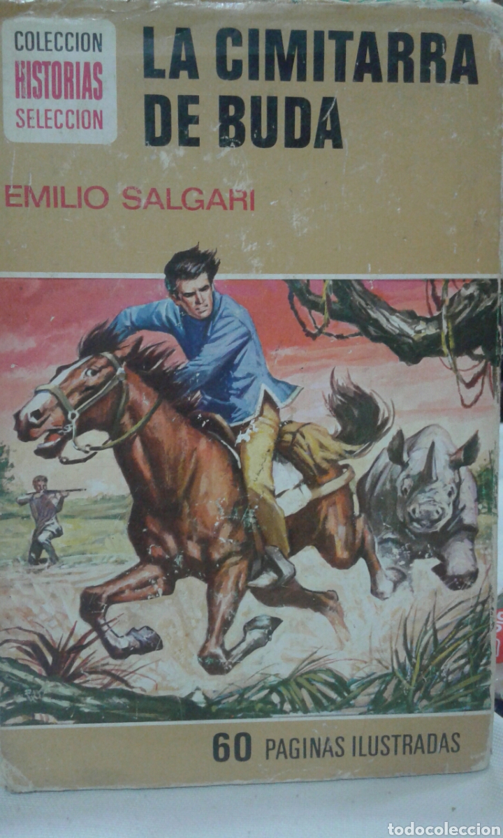 Libros de segunda mano: La cimitarra de buda, emilio salgari - Foto 1