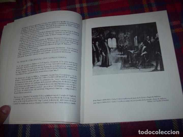 Libros de segunda mano: EXPOSICI&Oacute; DOCUMENTAL SOBRE LA HIST&Ograve;RIA DEL GRAN I GENERAL CONSELL .1981. MALLORCA - Foto 8