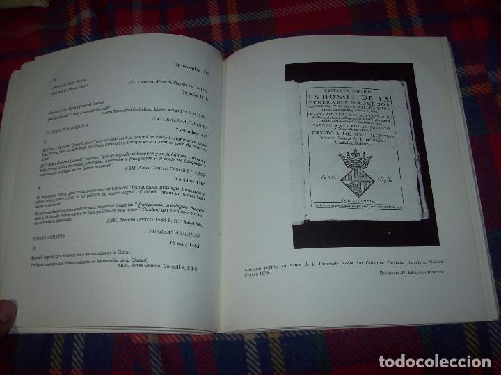 Libros de segunda mano: EXPOSICI&Oacute; DOCUMENTAL SOBRE LA HIST&Ograve;RIA DEL GRAN I GENERAL CONSELL .1981. MALLORCA - Foto 11