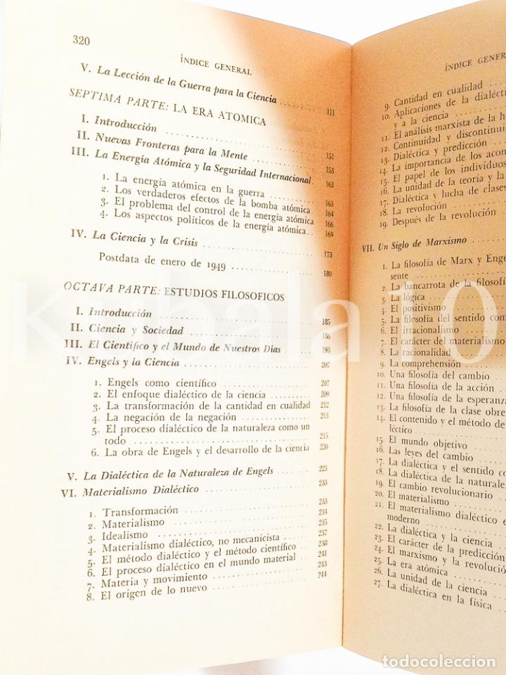Libros de segunda mano: JOHN D. BERNAL - LA LIBERTAD DE LA NECESIDAD - 2 VOLS. - Foto 8