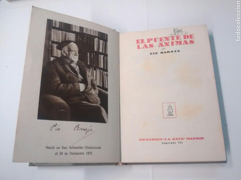 Libros de segunda mano: El puente de la &aacute;nimas - P&iacute;o Baroja - 1945 - Foto 3