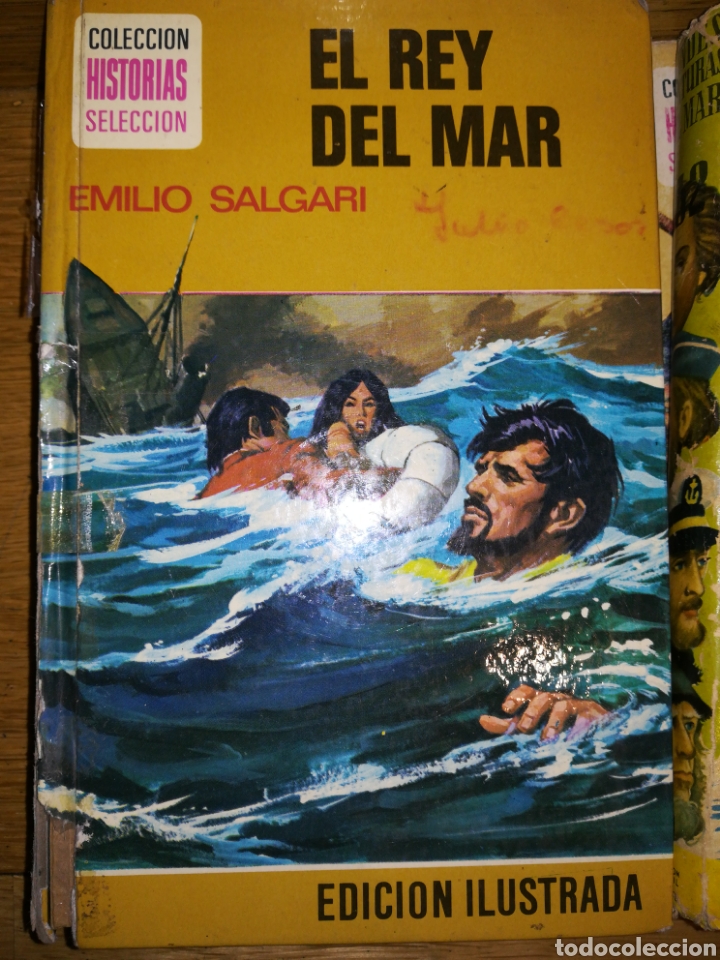 Libros de segunda mano: El rey del mar, Emilio salgari - Foto 1