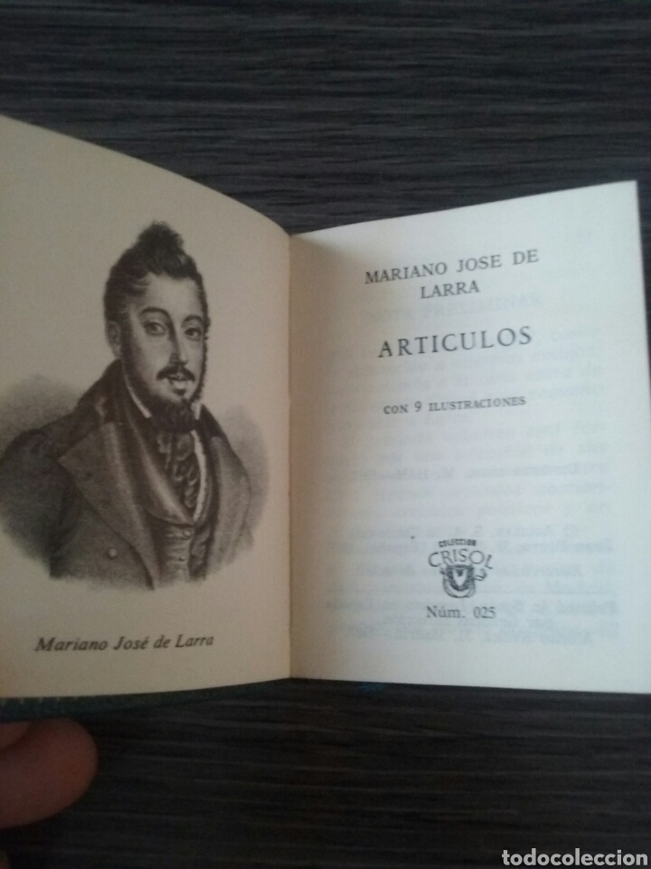Libros de segunda mano: Art&iacute;culos Larra Crisolin n 025 Aguilar - Foto 1