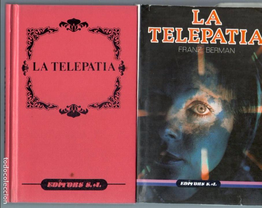 Libros de segunda mano: LA TELEPATIA - FRANZ BERMAN - 1986 - Foto 1