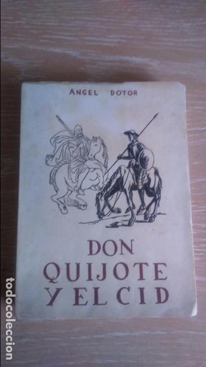 Libros de segunda mano: Don Quijote y el Cid.Angel Dotor - Foto 1