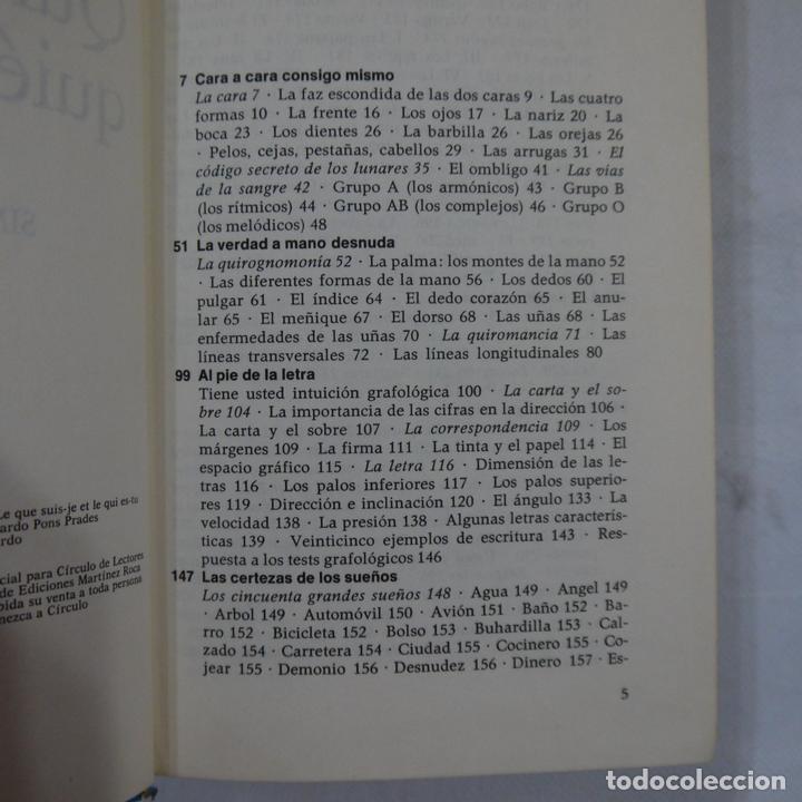 Libros de segunda mano: QUI&Eacute;N SOY YO, QUI&Eacute;N ERES T&Uacute; - SIMON DURVILLE - C&Iacute;RCULO DE LECTORES - Foto 2