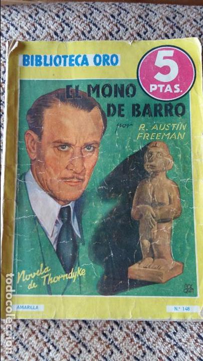Libros de segunda mano: BIBLIOTECA ORO. EL MONO DE BARRO. R AUSTIN FREEMAN - Foto 1