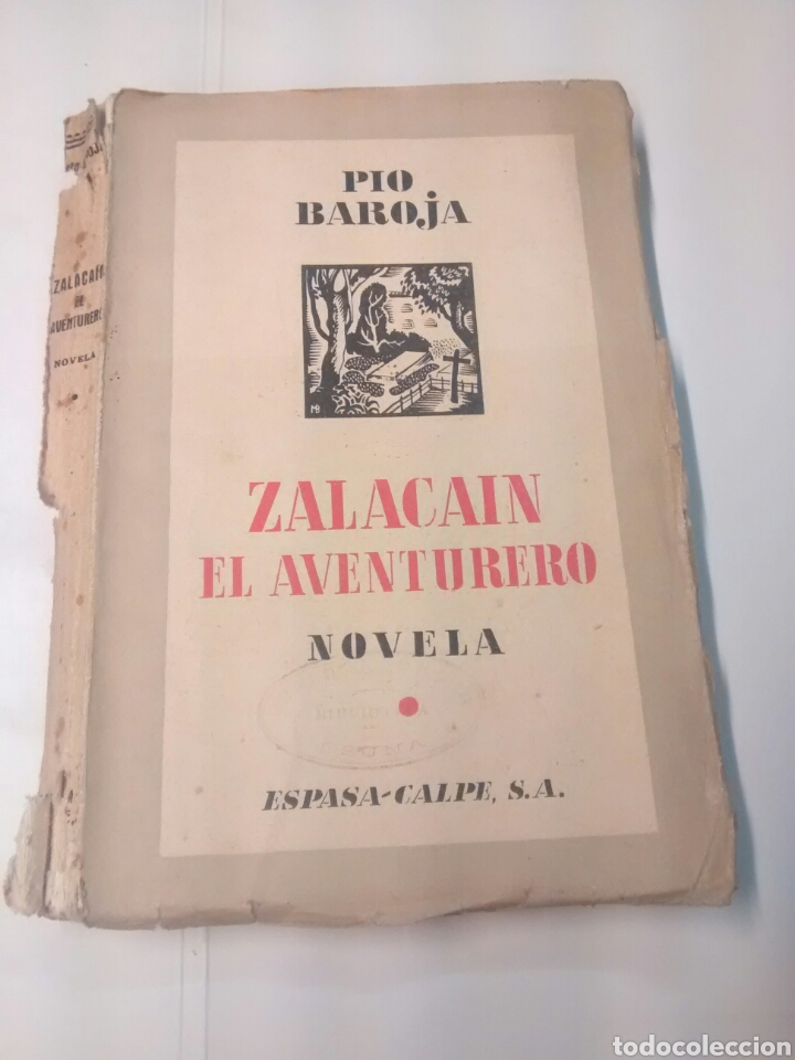 Libros de segunda mano: Zalacain el aventurero - P&iacute;o Baroja - 1937 - Foto 1