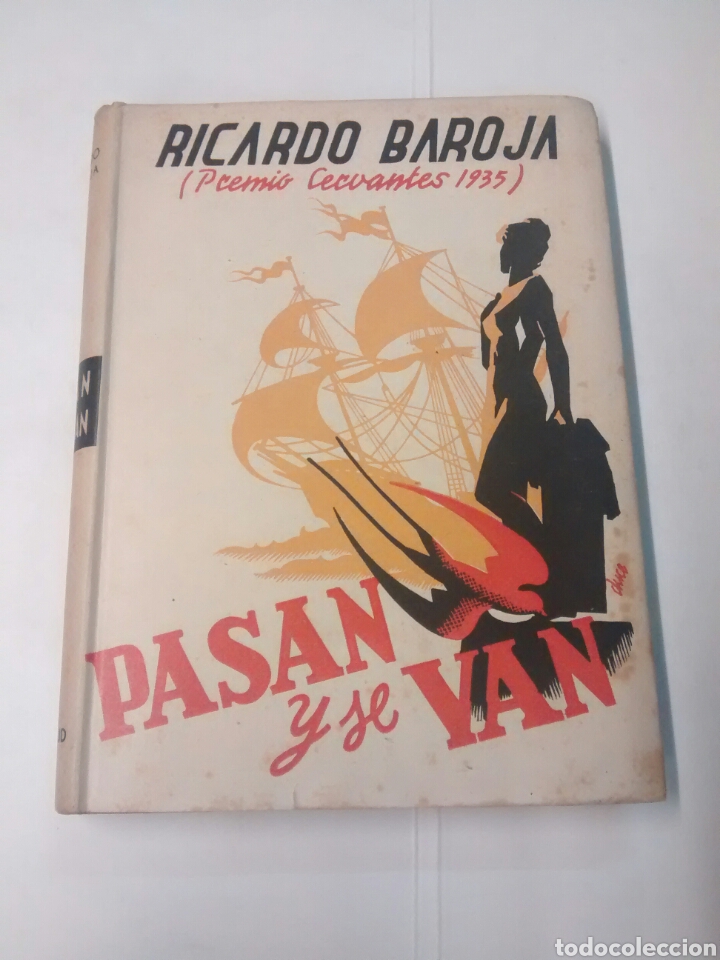 Libros de segunda mano: Pasan y se van - Ricardo Baroja - 1941 - Foto 1