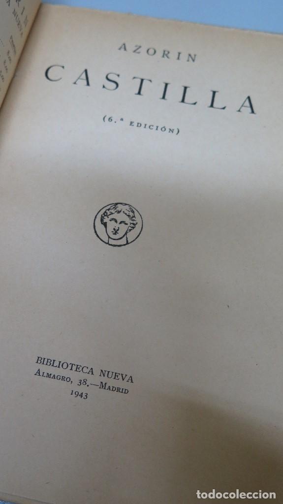 Libros de segunda mano: 1943.- CASTILLA. AZORIN. BUEN ESTADO - Foto 2