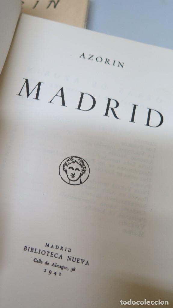 Libros de segunda mano: 1941.- MADRID. AZORIN - Foto 2
