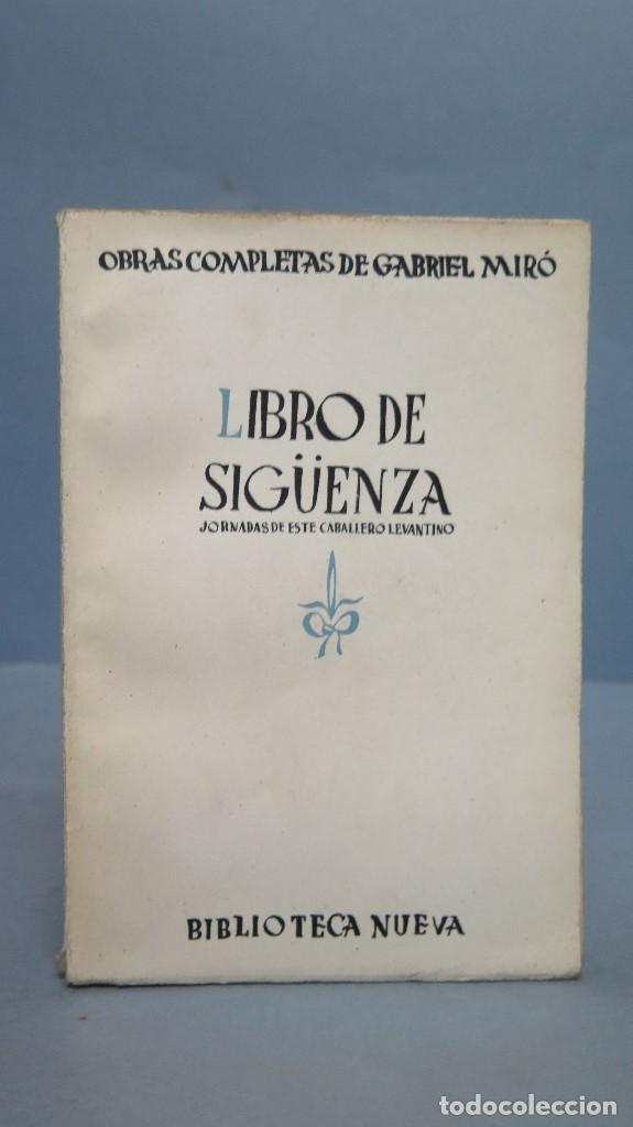 Libros de segunda mano: 1938.- LIBRO DE SIGUENZA. GABRIEL MIRO - Foto 1