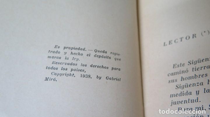 Libros de segunda mano: 1938.- LIBRO DE SIGUENZA. GABRIEL MIRO - Foto 3