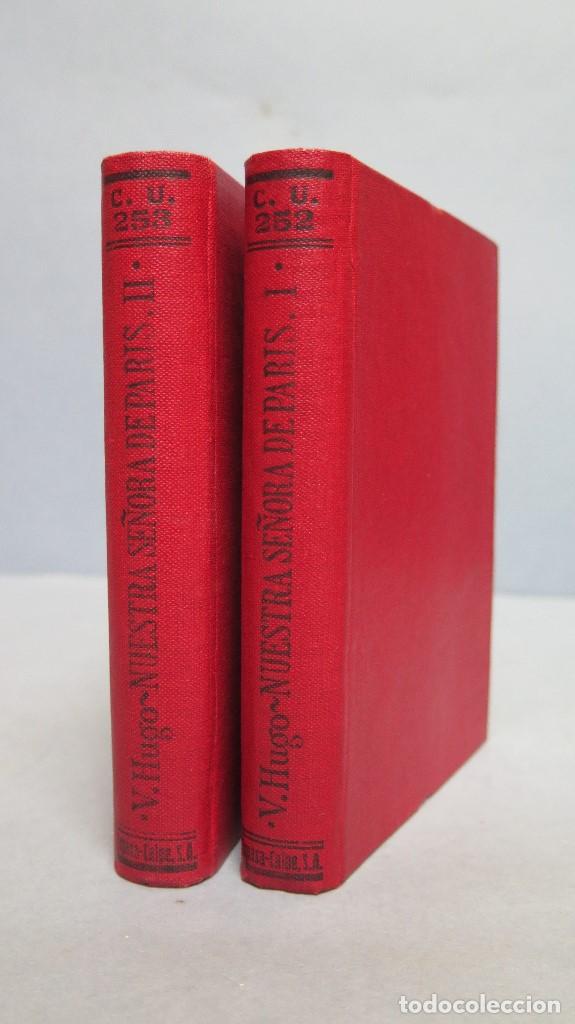 Libros de segunda mano: 1924.- NUESTRA SE&Ntilde;ORA DE PARIS. VICTOR HUGO. 2 TOMOS - Foto 1