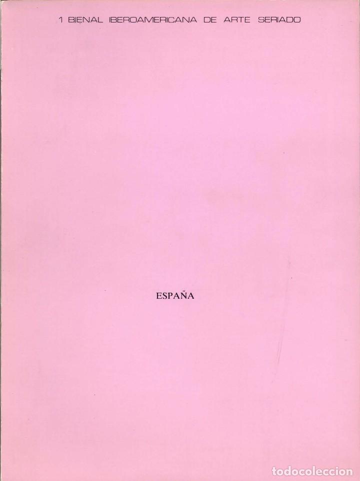 Libros de segunda mano: PRIMERA BIENAL IBEROAMERICANA DE ARTE SERIADO